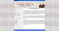 Desktop Screenshot of daddybob.com